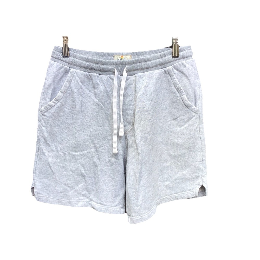 Marine Layer Gray Supima Cotton Sweat Shorts Men's Small 27x6